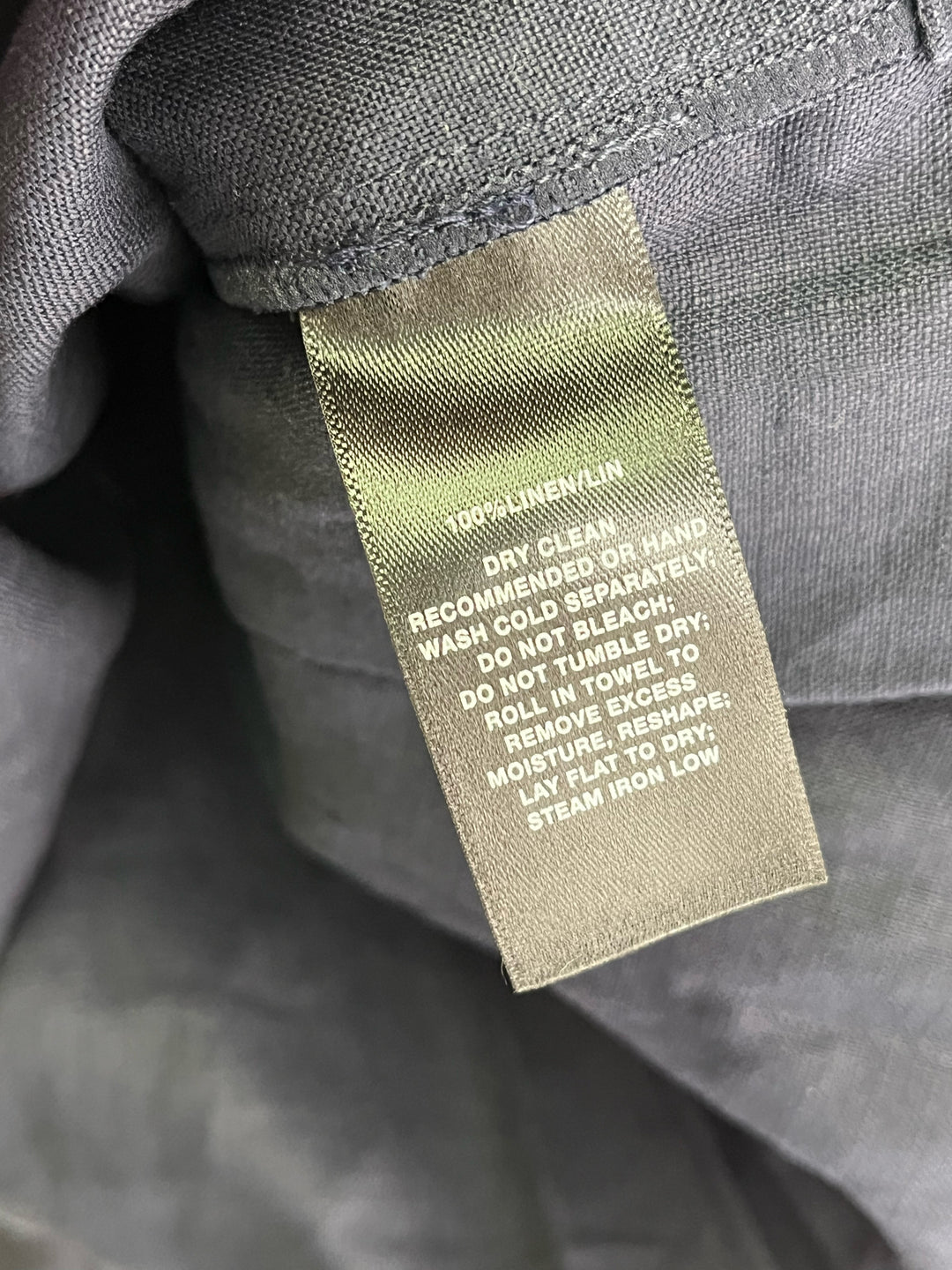 Size XL LAFAYETTE Blue Linen Sweater