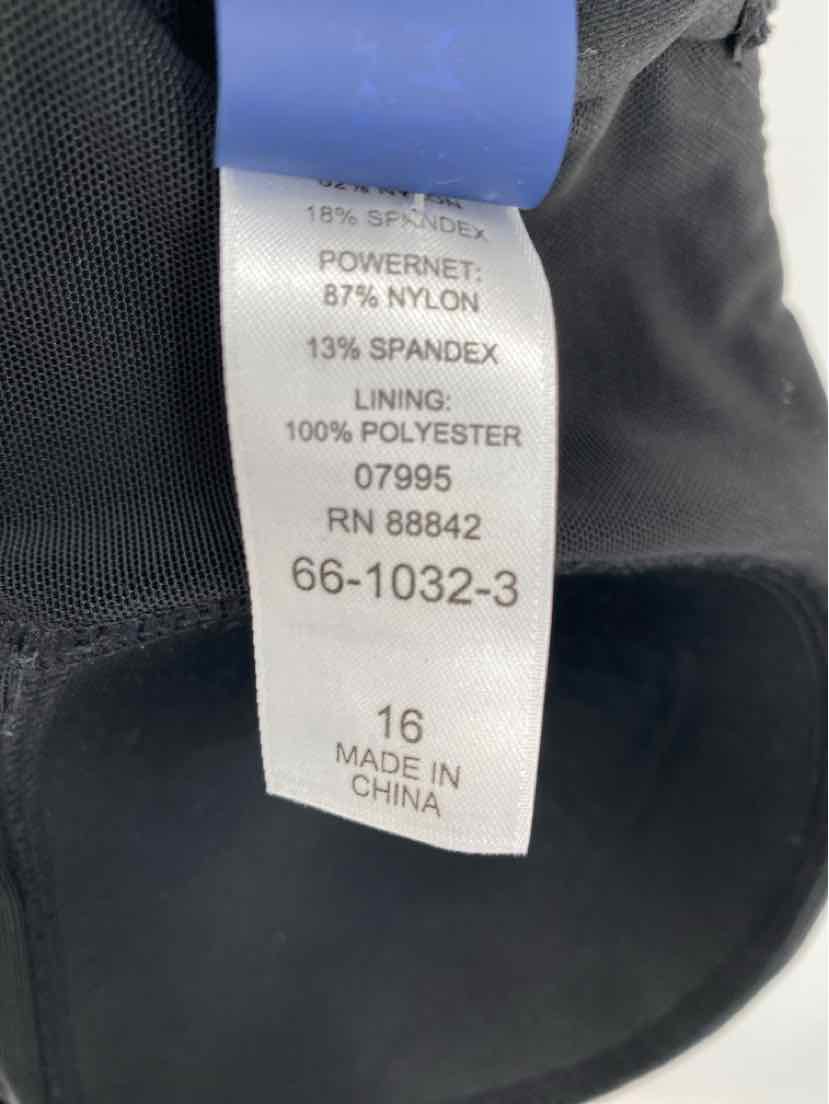 Size 16 Black Swimsuit
