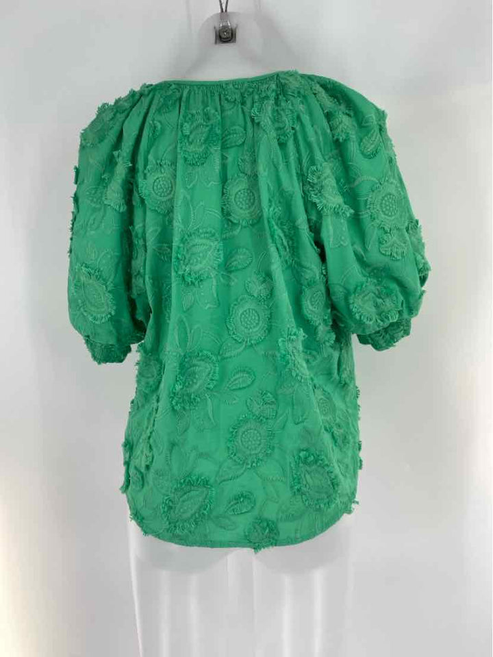 Size 10 Chico's Green Shirt