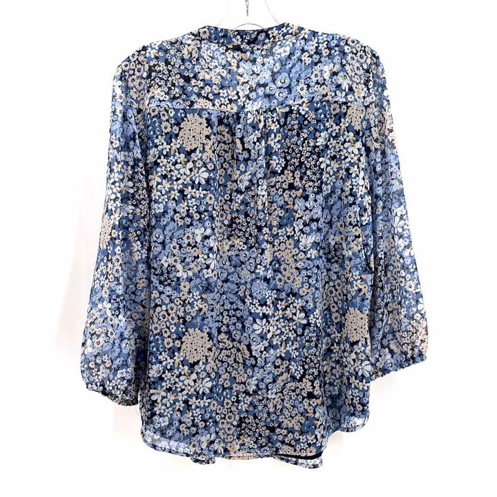 Size M TOMMY HILFIGER Blue Print Shirt
