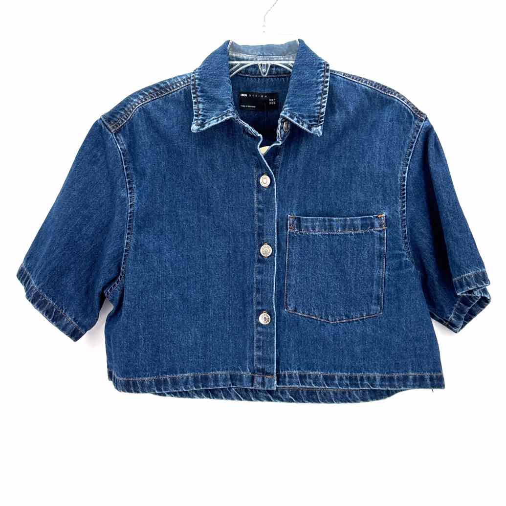 Size 6 Asos Blue Denim Shirt