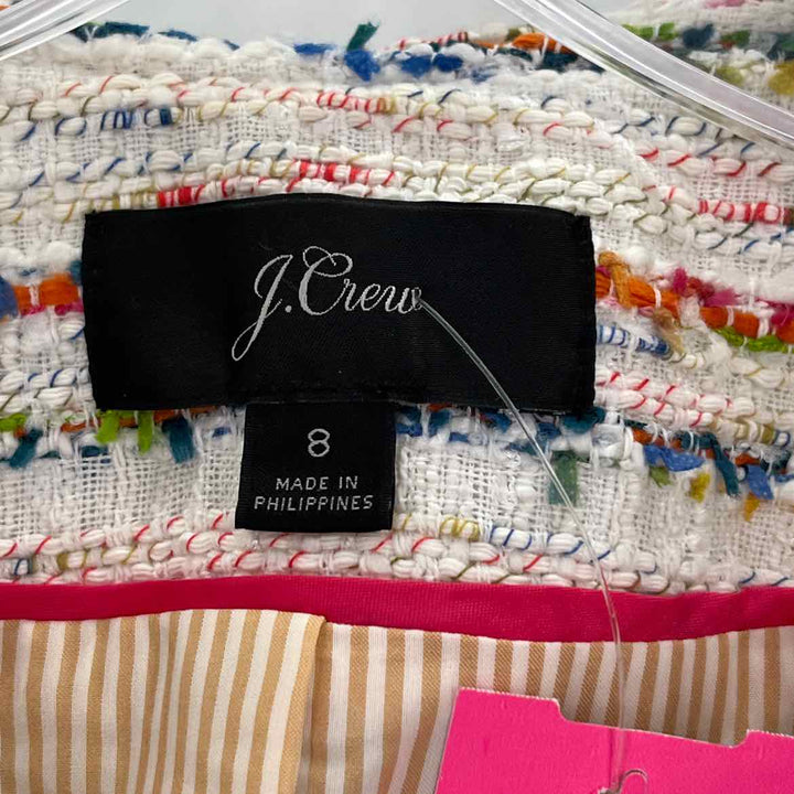 Size 8 J Crew Cream Jacket