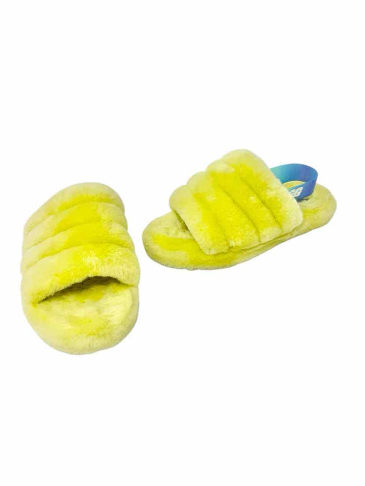 Shoe Size 5 Ugg Lime Green Sandals