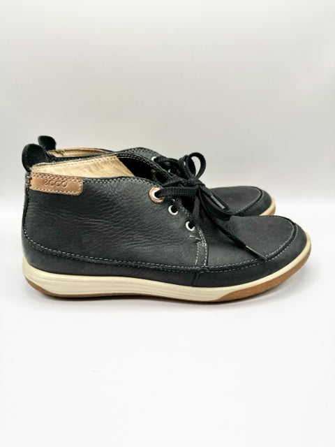 Shoe Size 39 ECCO Black Leather Boots