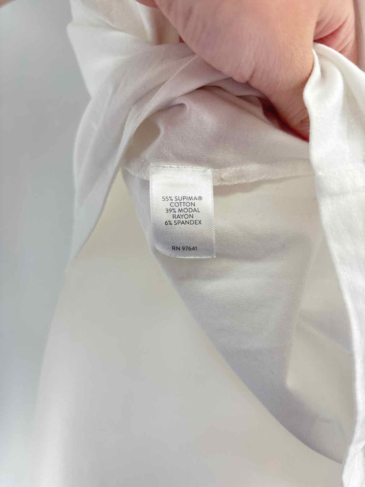 Size M J JILL White Shirt