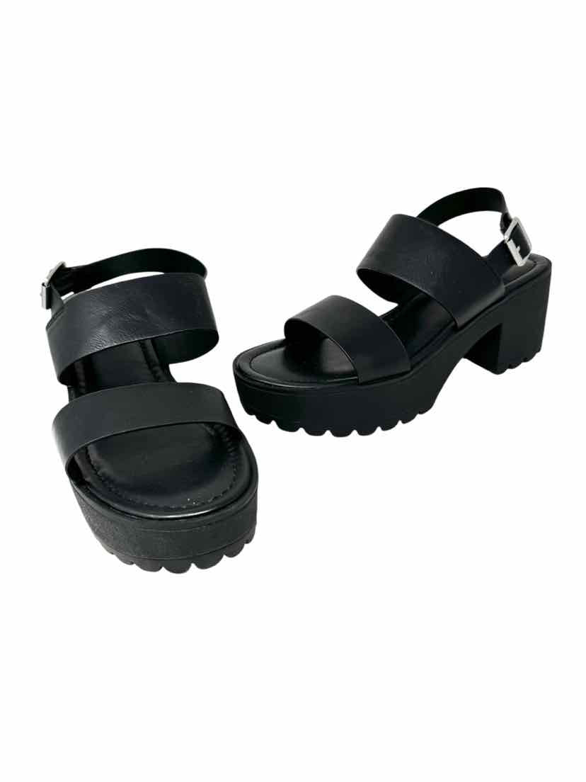 Shoe Size 10 MADDEN GIRL Black Sandals