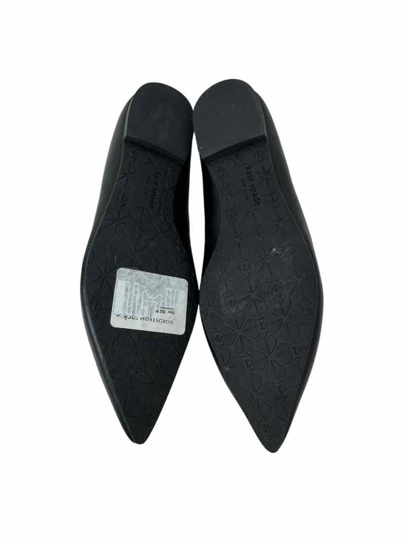 Shoe Size 5 Kate Spade Black Leather Flats