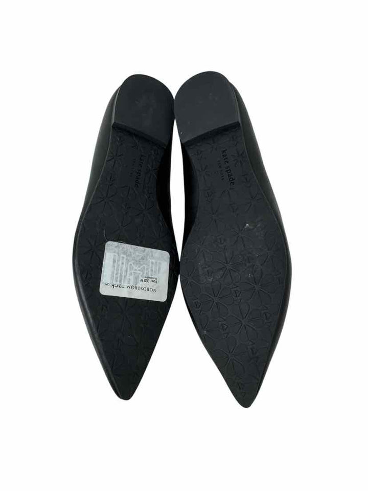 Shoe Size 5 Kate Spade Black Leather Flats