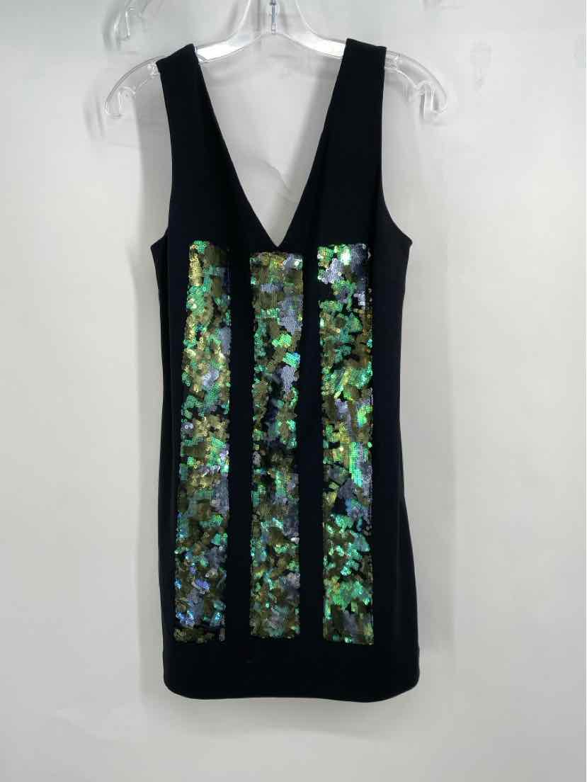 Size 6 VERA WANG Black Dress