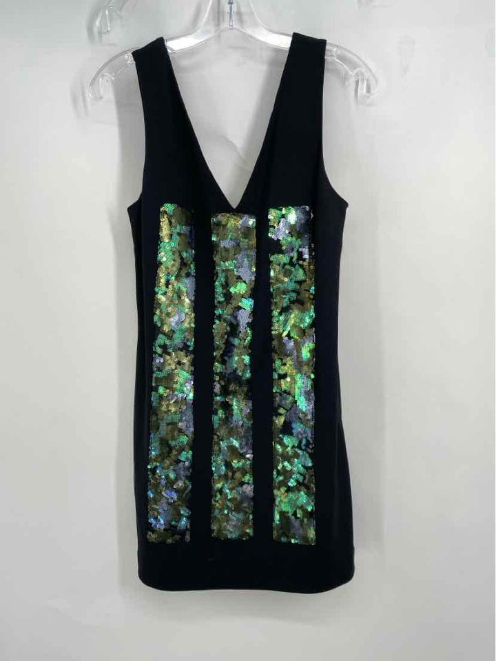 Size 6 VERA WANG Black Dress