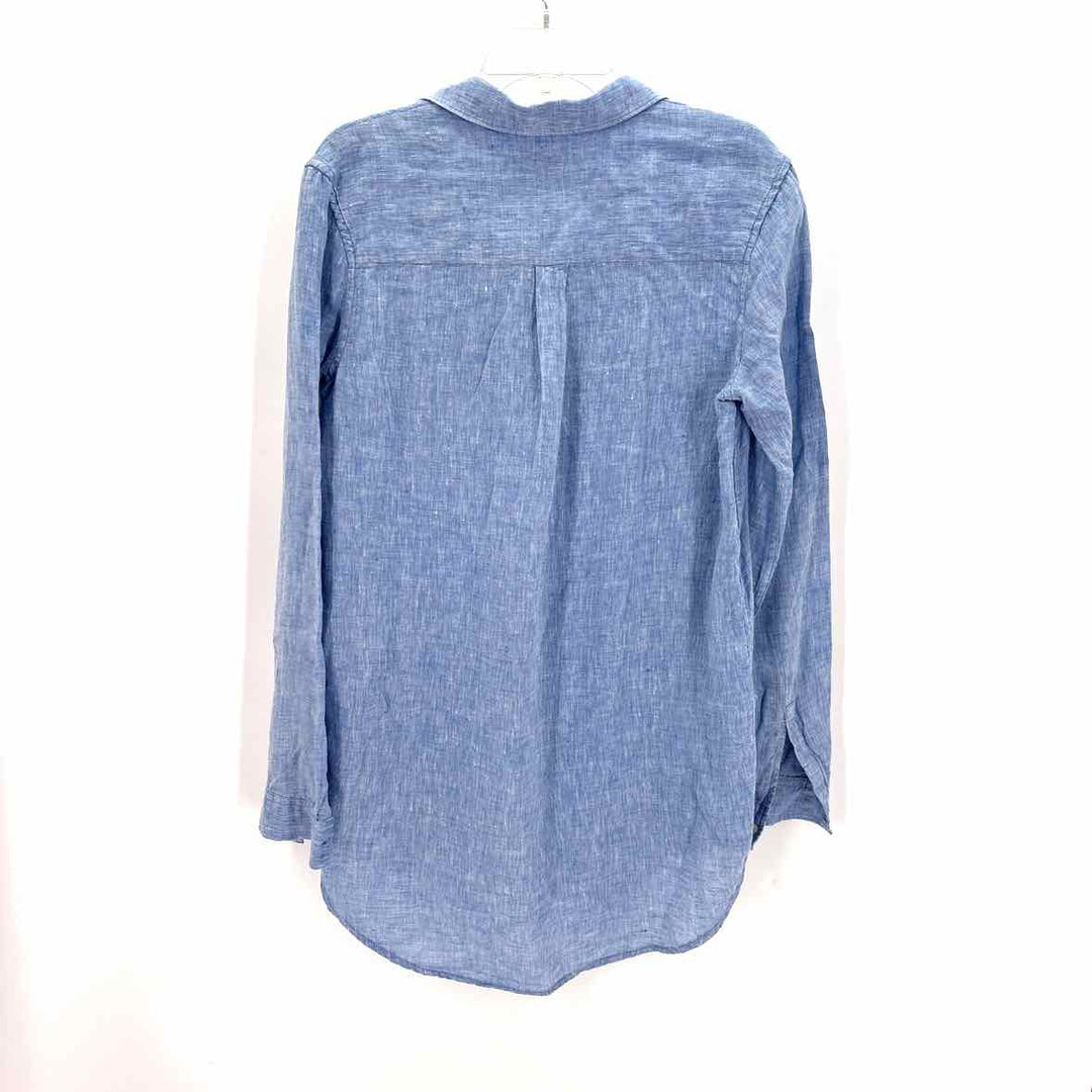 Size S GAP Blue Linen Shirt