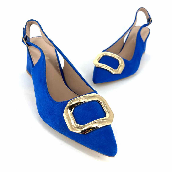 Shoe Size 7 NICOLE MILLER Royal Blue Pumps