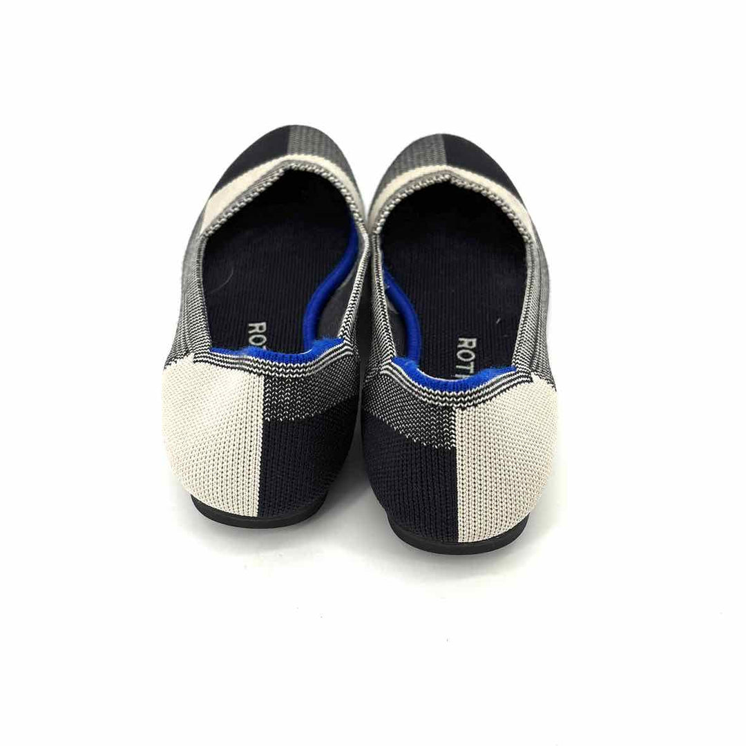 Shoe Size 6.5 ROTHY'S Multi-Color Knit Flats