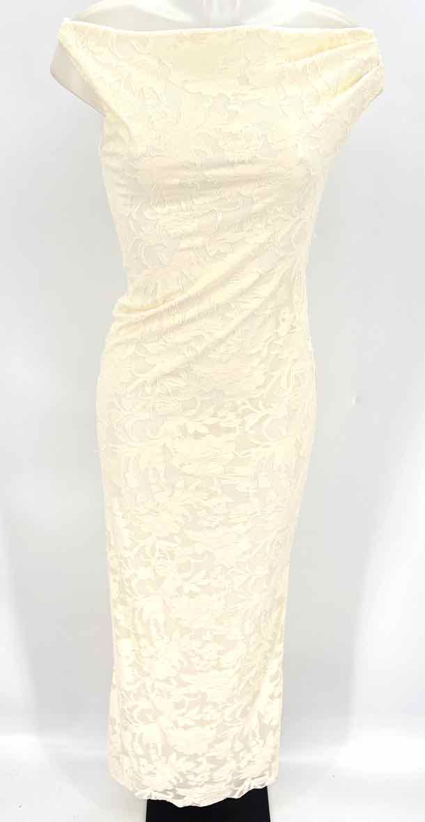 Size 8 BOOHOO Ivory Dress