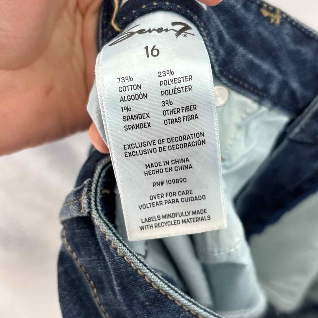 Size 16 SEVEN OF ALL MANKIND Denim Pants