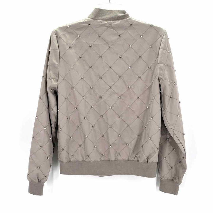 Size M WD NY Silver Jacket