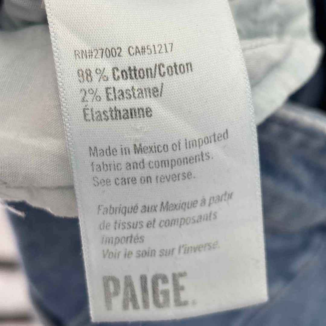 Size 29 PAIGE Denim Pants