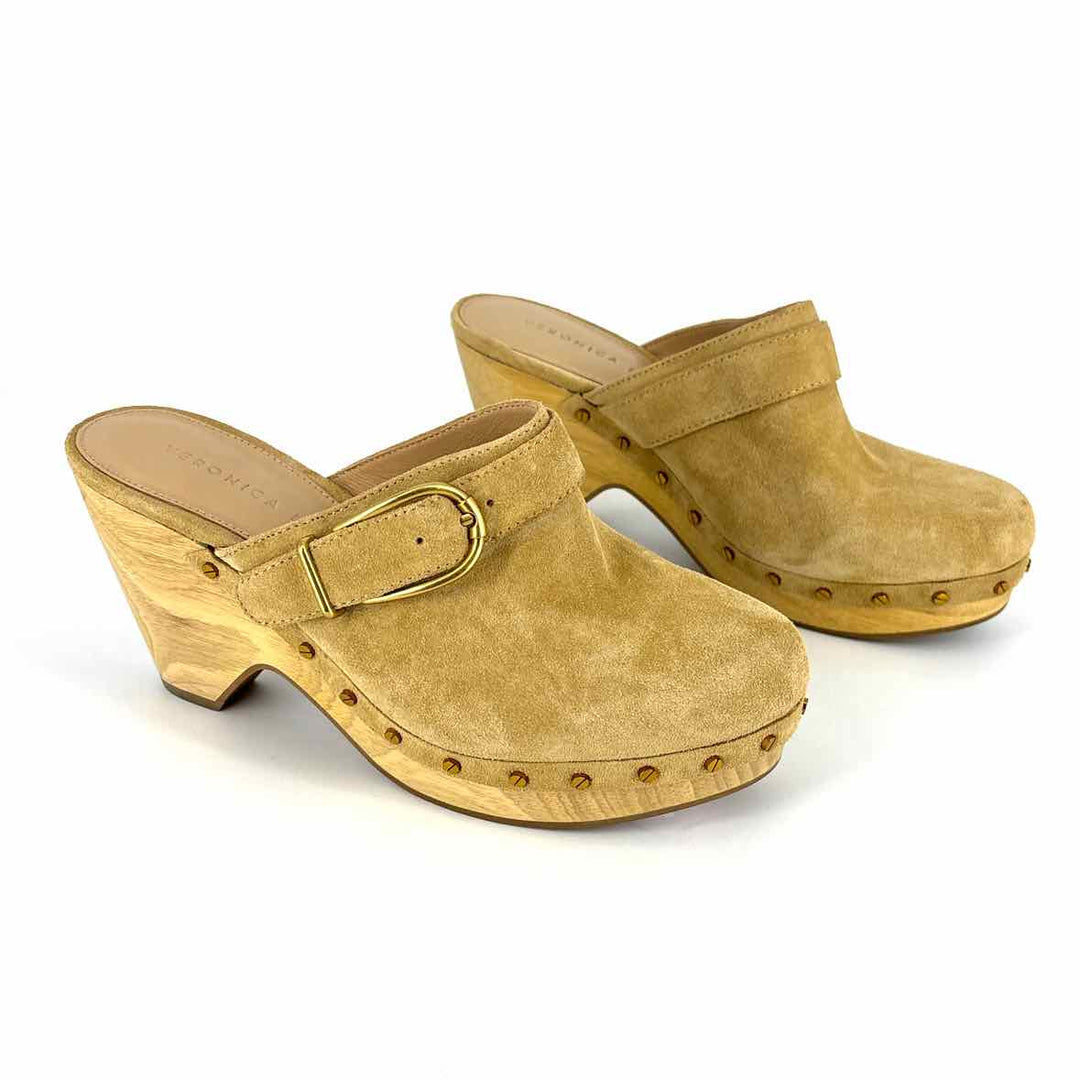 Shoe Size 6.5 VERONICA BEARD Brown Suede Pumps
