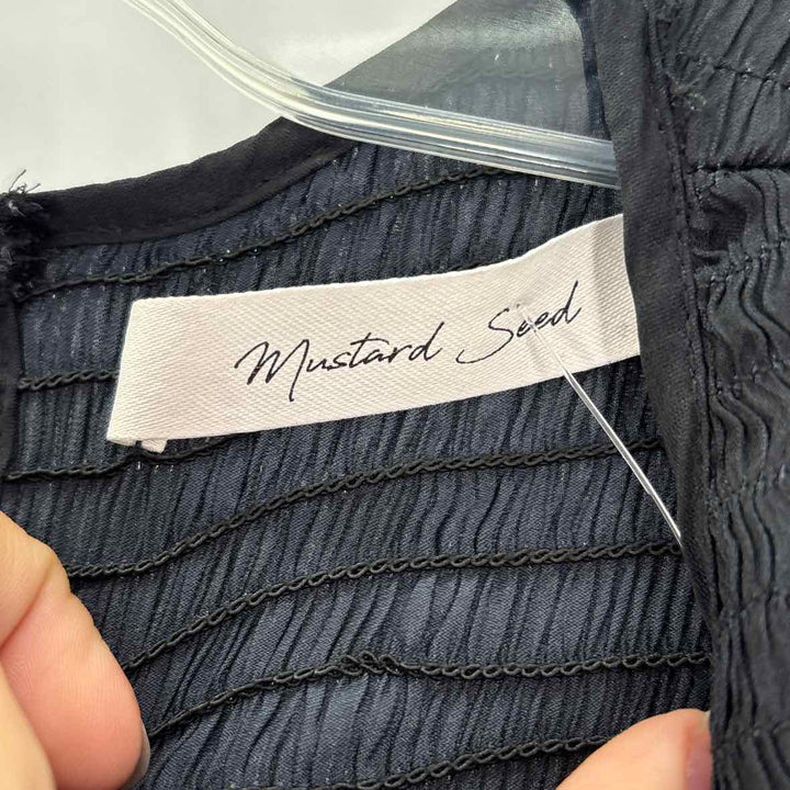 Size S MUSTARD SEED Black Dress