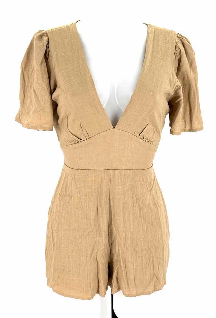 Size S Khaki Romper