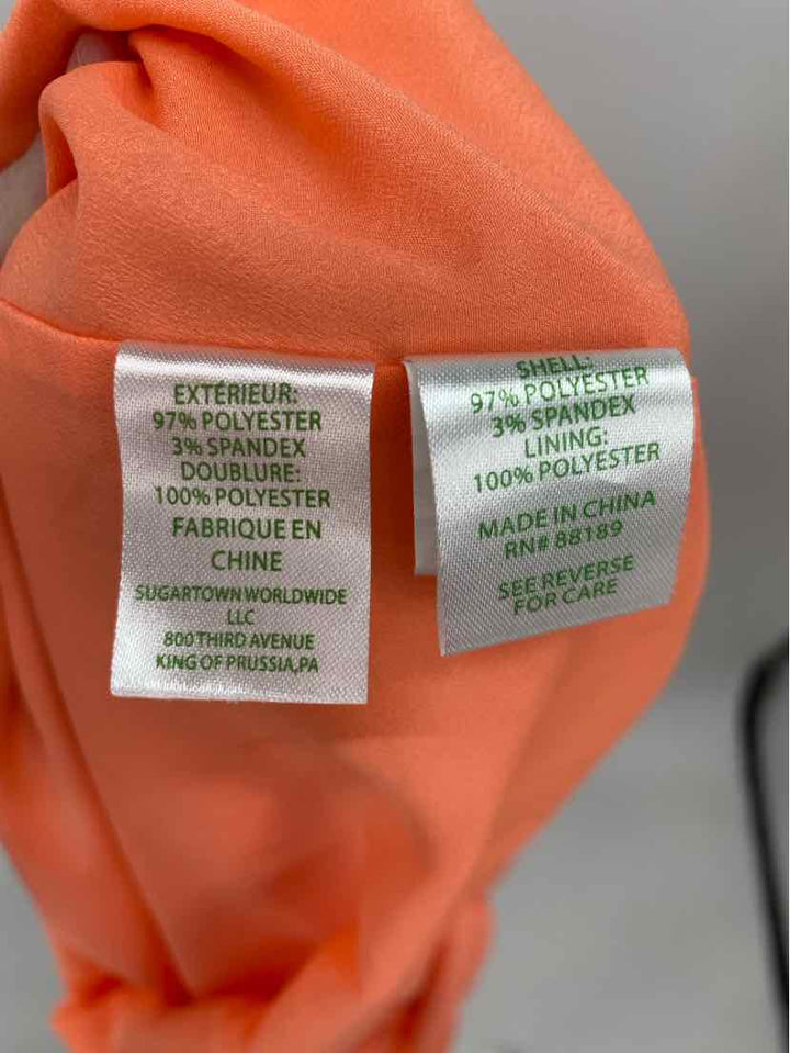 Size XS Lilly Pulitzer Orange Dress