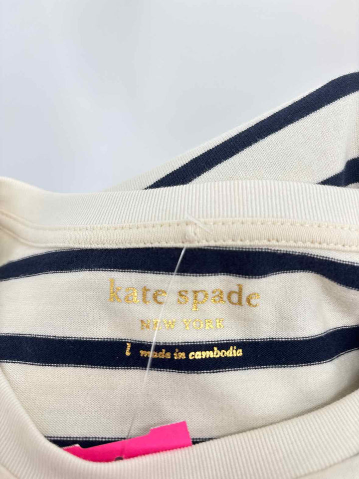 Size L Kate Spade Navy Shirt