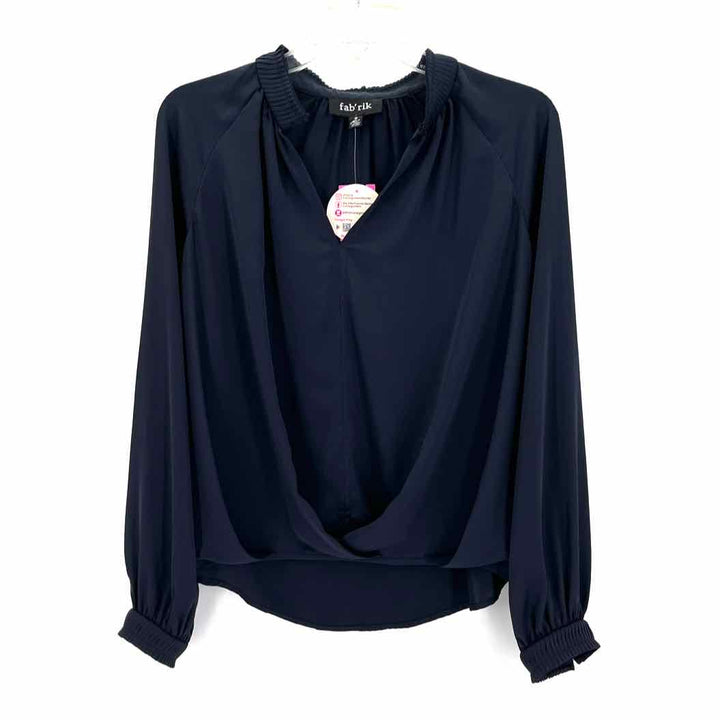 Size M FABRIK Navy Shirt