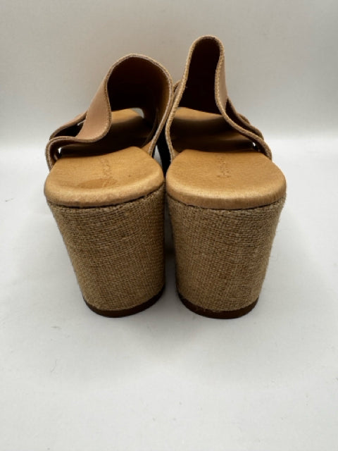 Shoe Size 10 CHOCOLATE BLU Tan Leather Sandals