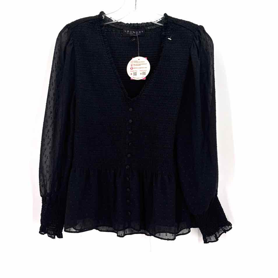 Size M LAUNDRY Black Shirt