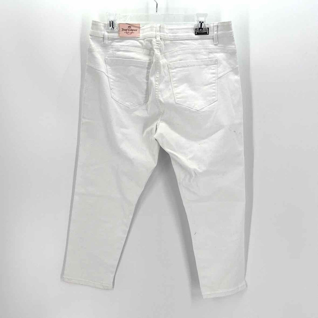 Size 16 JUICY COUTURE White Denim Jeans