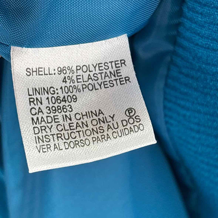 Size 12 TAHARI Teal Jacket