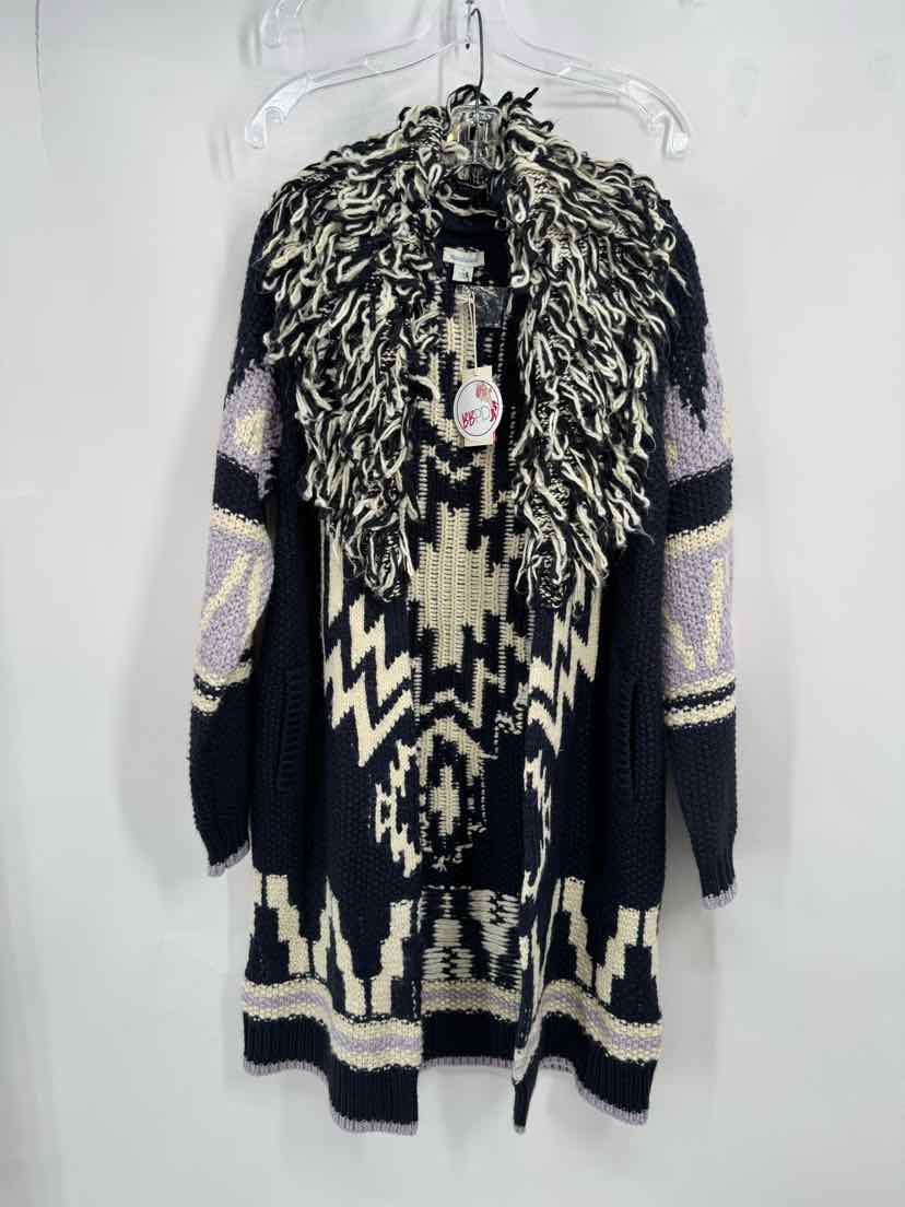 Size S sundance Navy Knit Cardigan