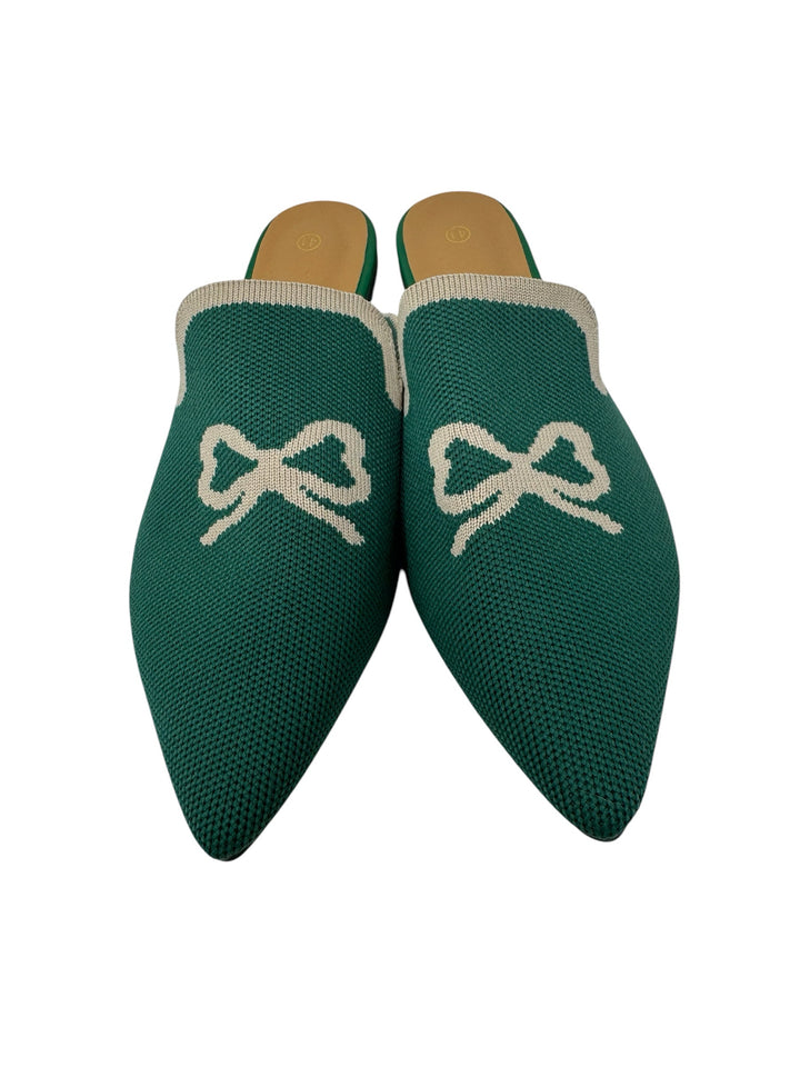 Shoe Size 41 Green Mules