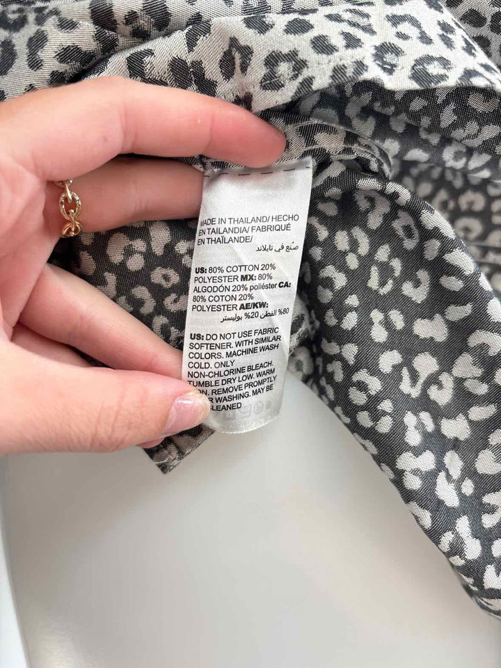 Size 14 Chico's gray print Shirt