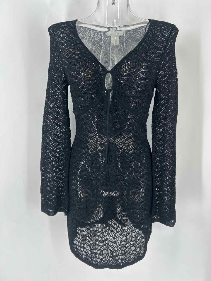 Size S HOUSE OF HARLOW Black Coverup