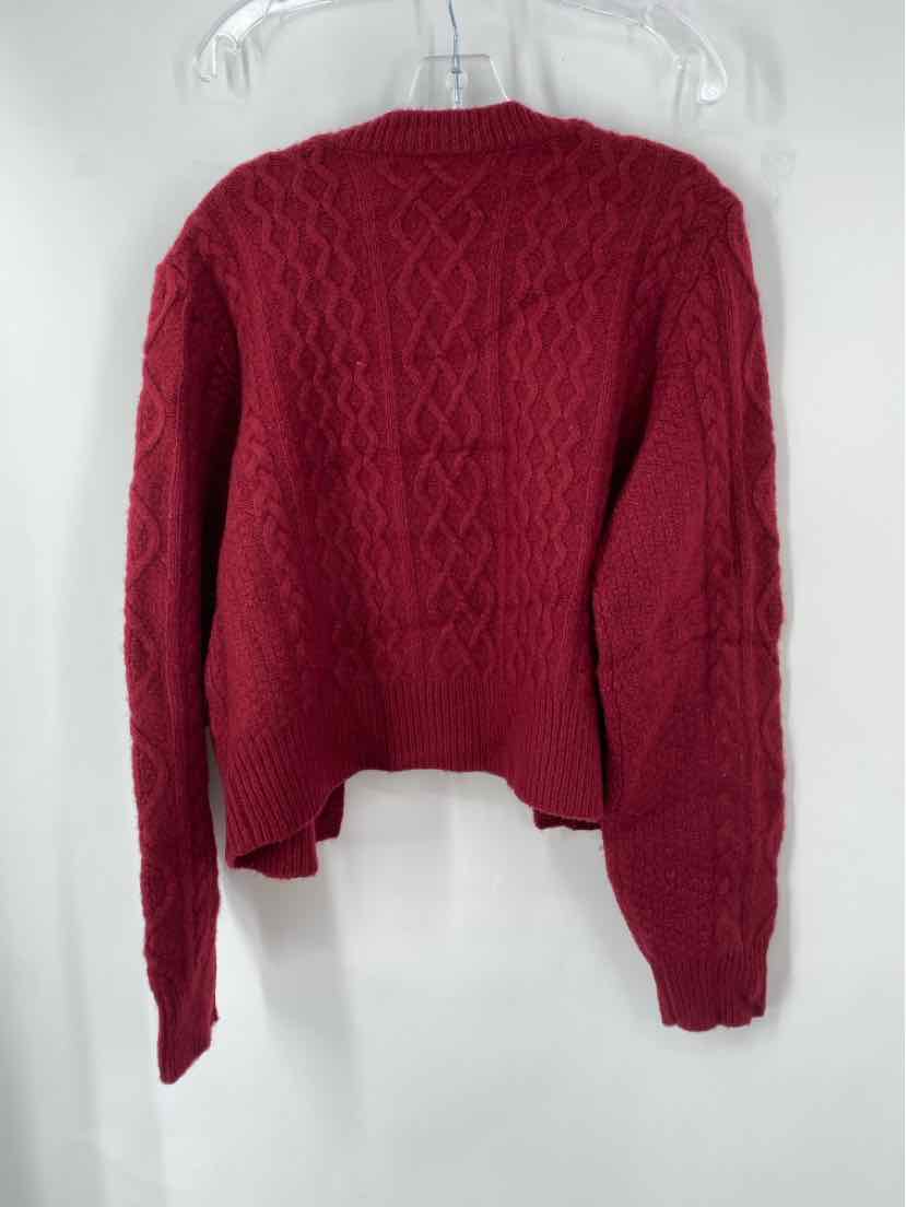Size XL Burgundy Sweater
