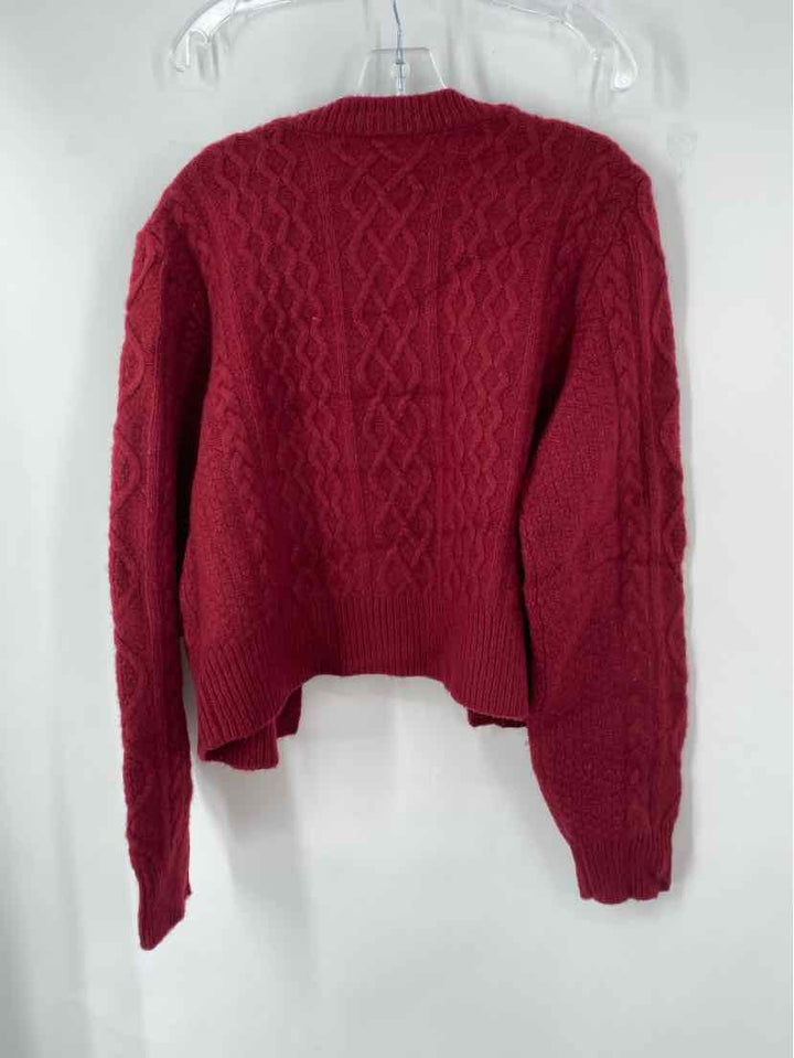 Size XL Burgundy Sweater