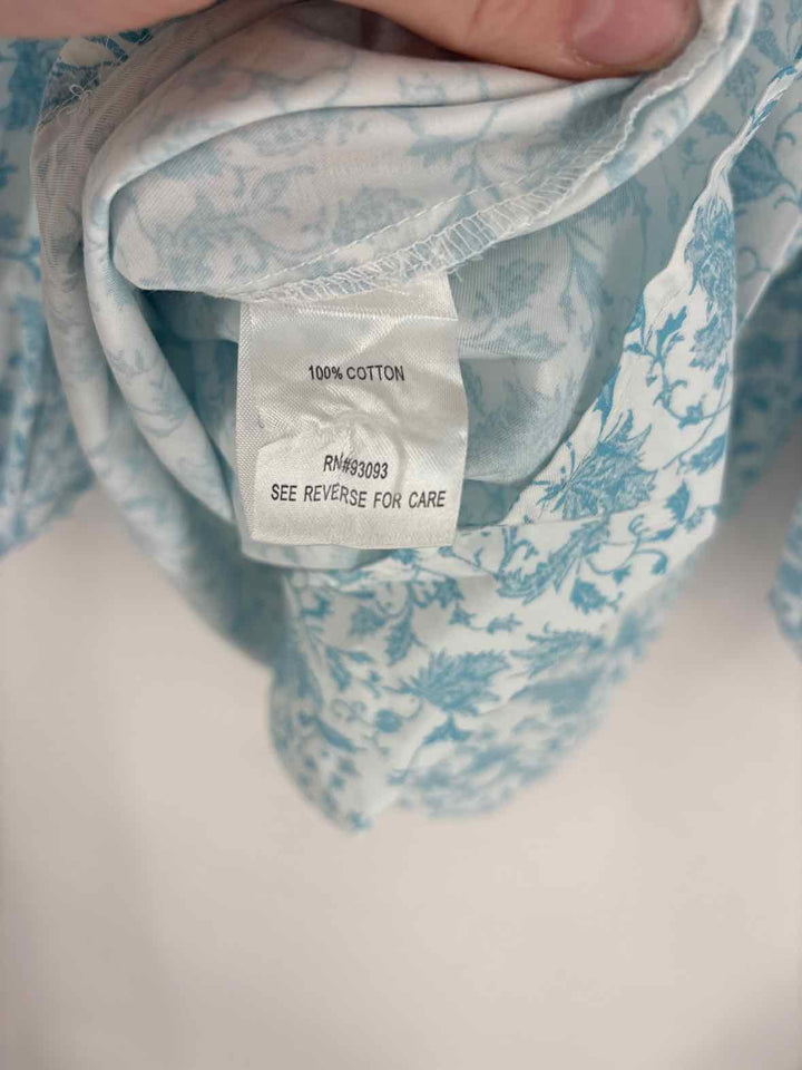Size S TYLER BOE Blue Print Shirt