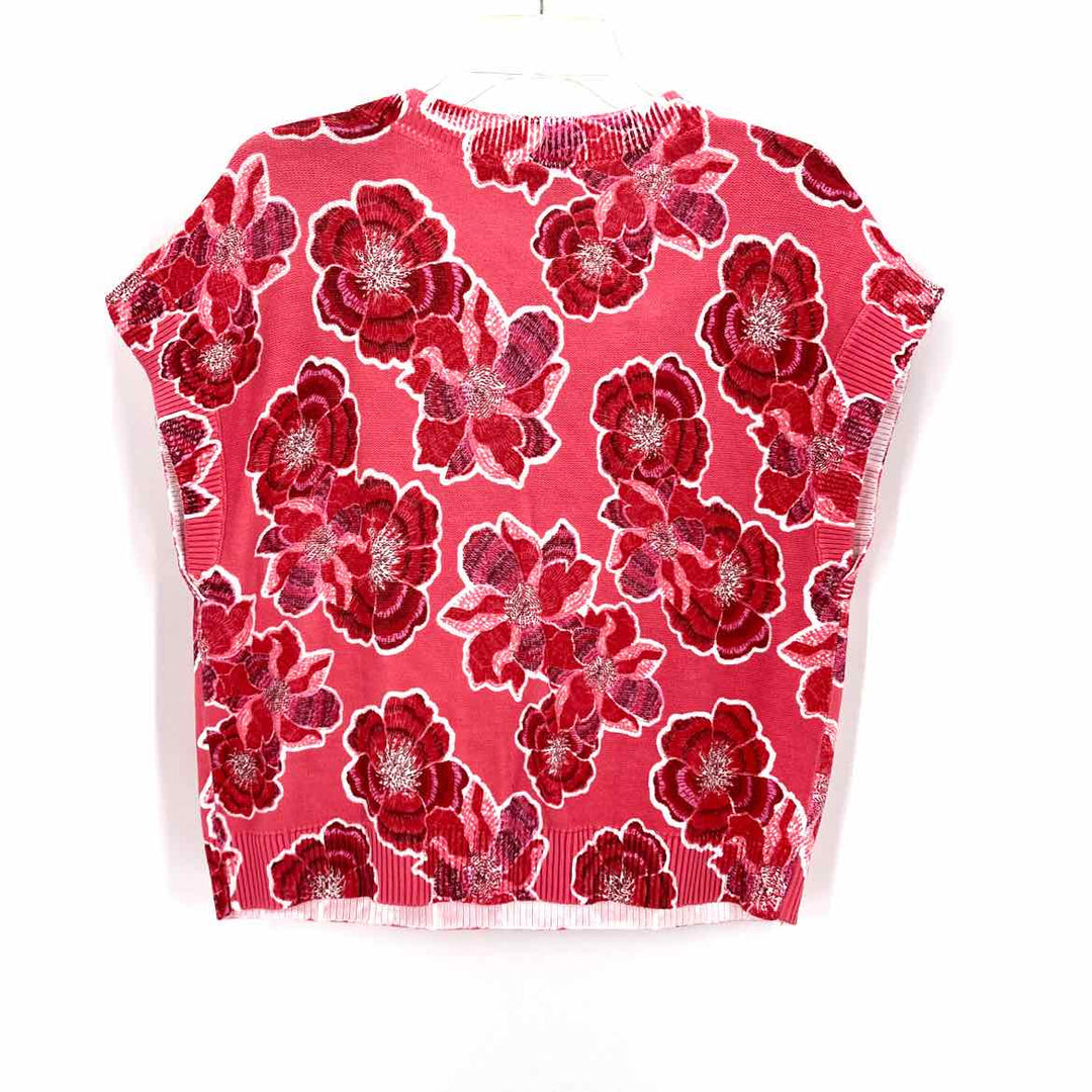 Size M LOFT PINK PRINT Sweater