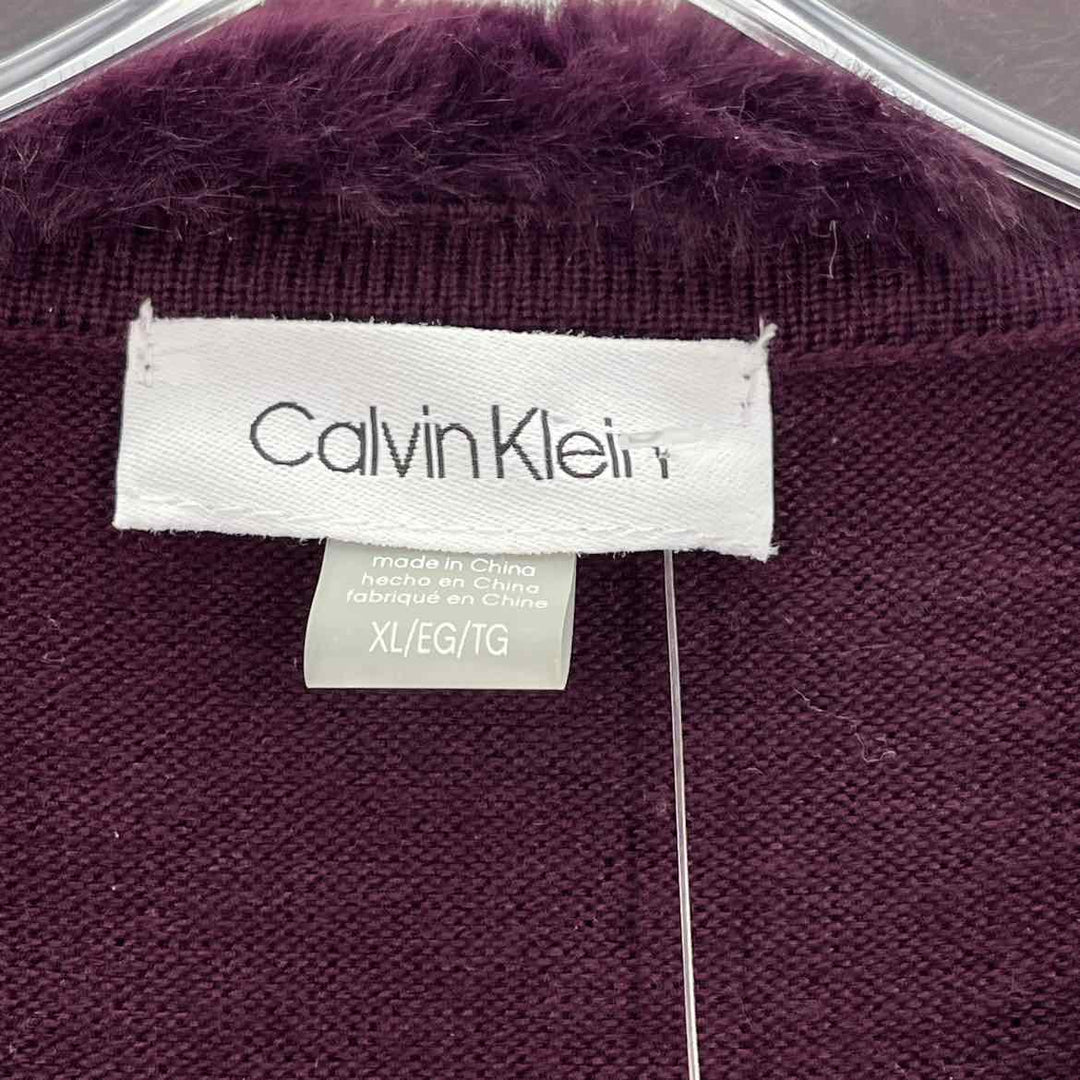 Size XL Calvin Klein Purple Jacket