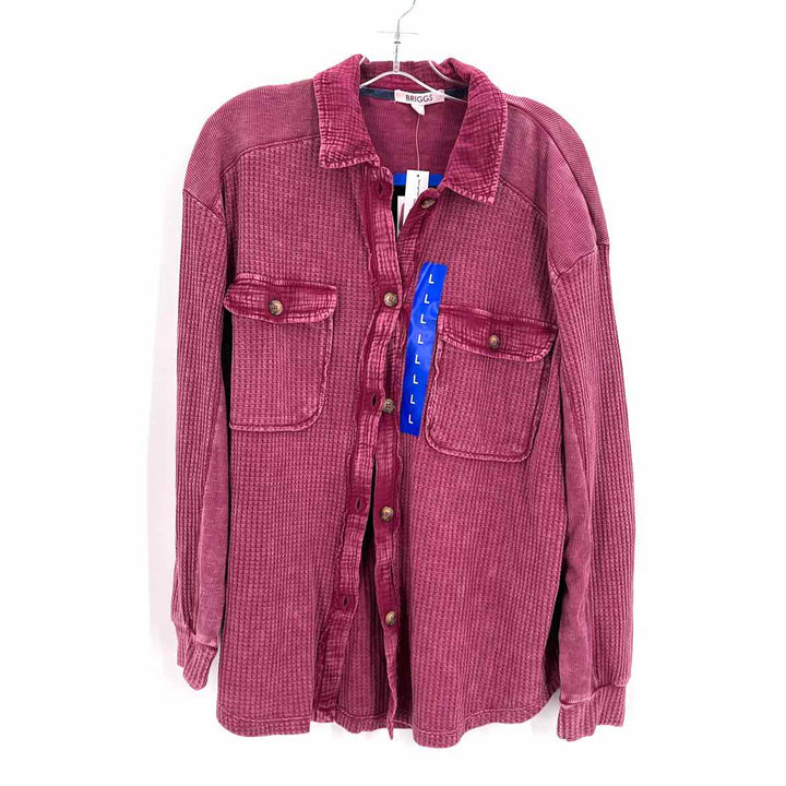 Size L Burgundy Shirt