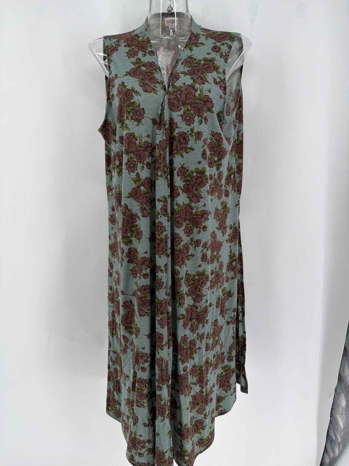 Size L lularoe Green Cardigan