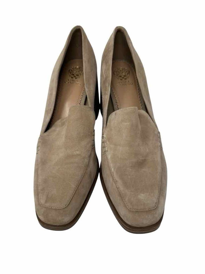 Shoe Size 9.5 Vince Camuto Tan Suede Pumps