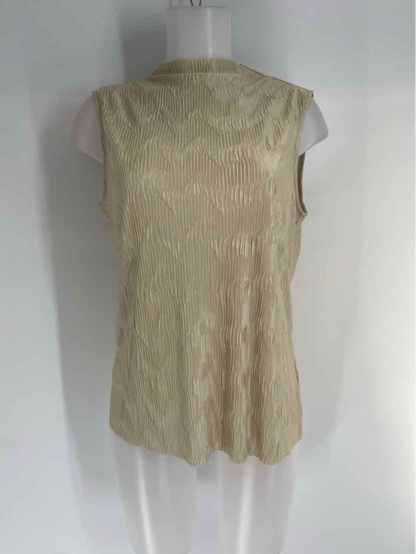 Size M TAHARI Lime Green Shirt