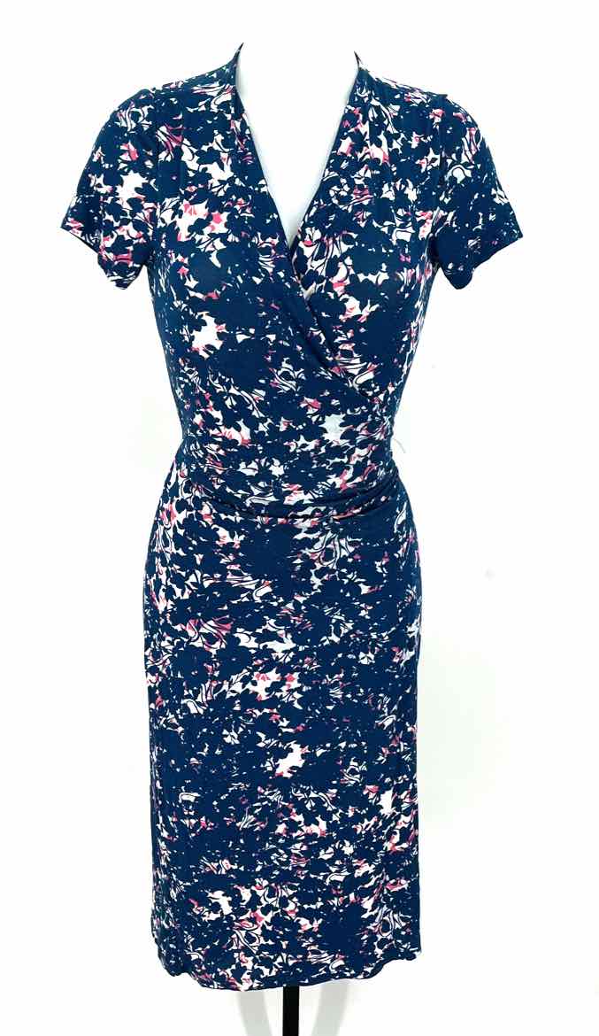 Size S Blue Print Dress
