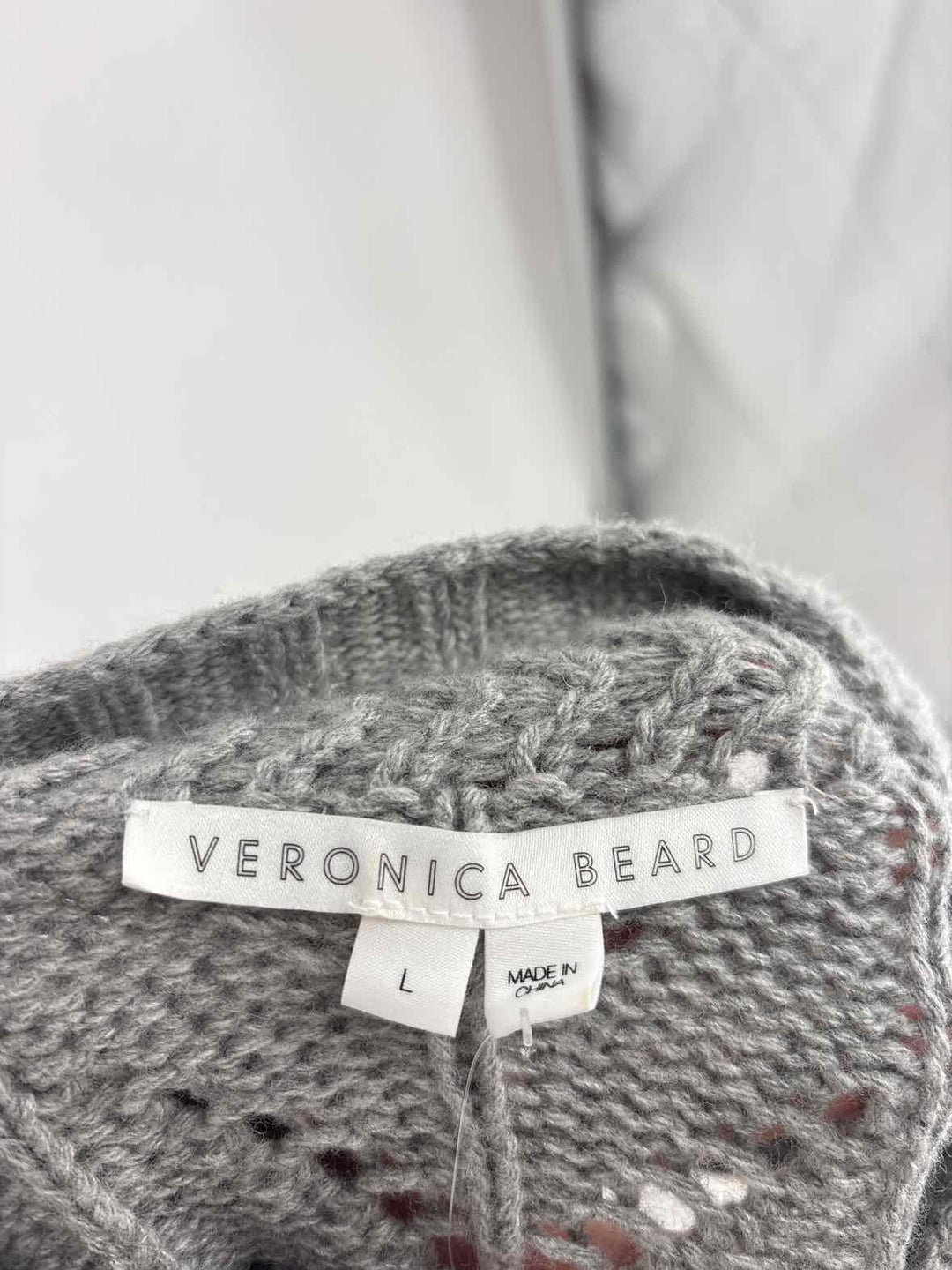 Size L VERONICA BEARD Gray Sweater