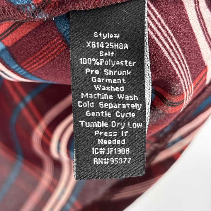 Size L Sanctuary Burgundy Shirt