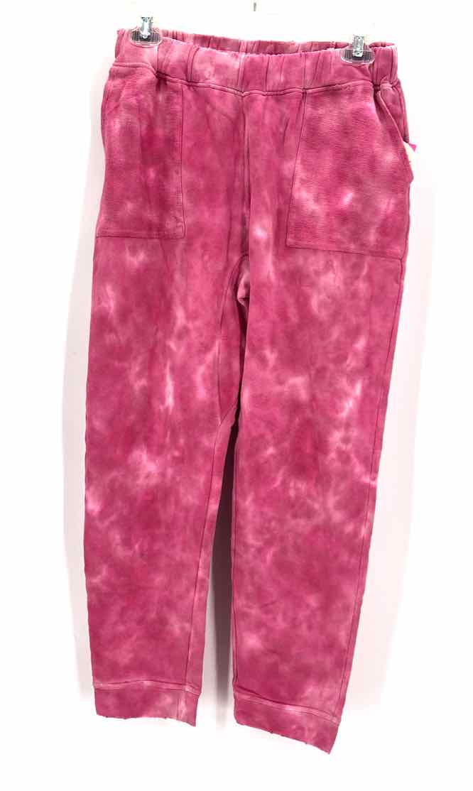 Size XS LOVE SHACK FANCY Pink Knit Fleece Pants