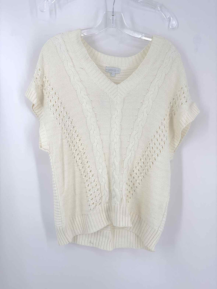 Size L Cream Sweater