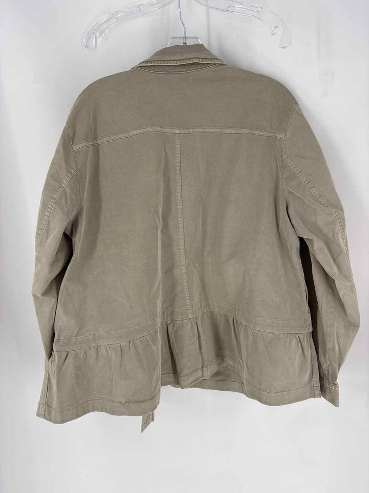 Size XL J JILL Tan Jacket